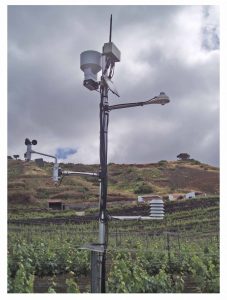 Estacion Meteorológica en la finca